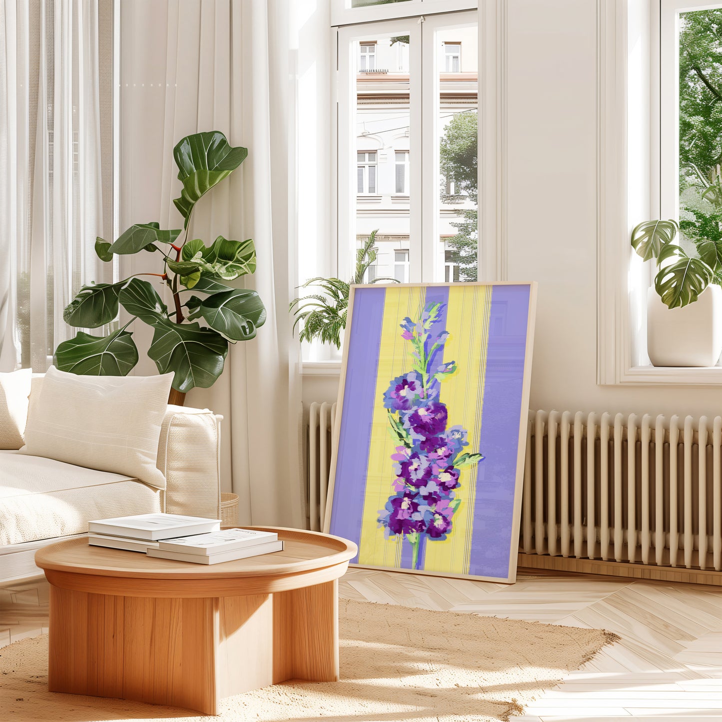 NEW July Birth Flower / Floral Art Print