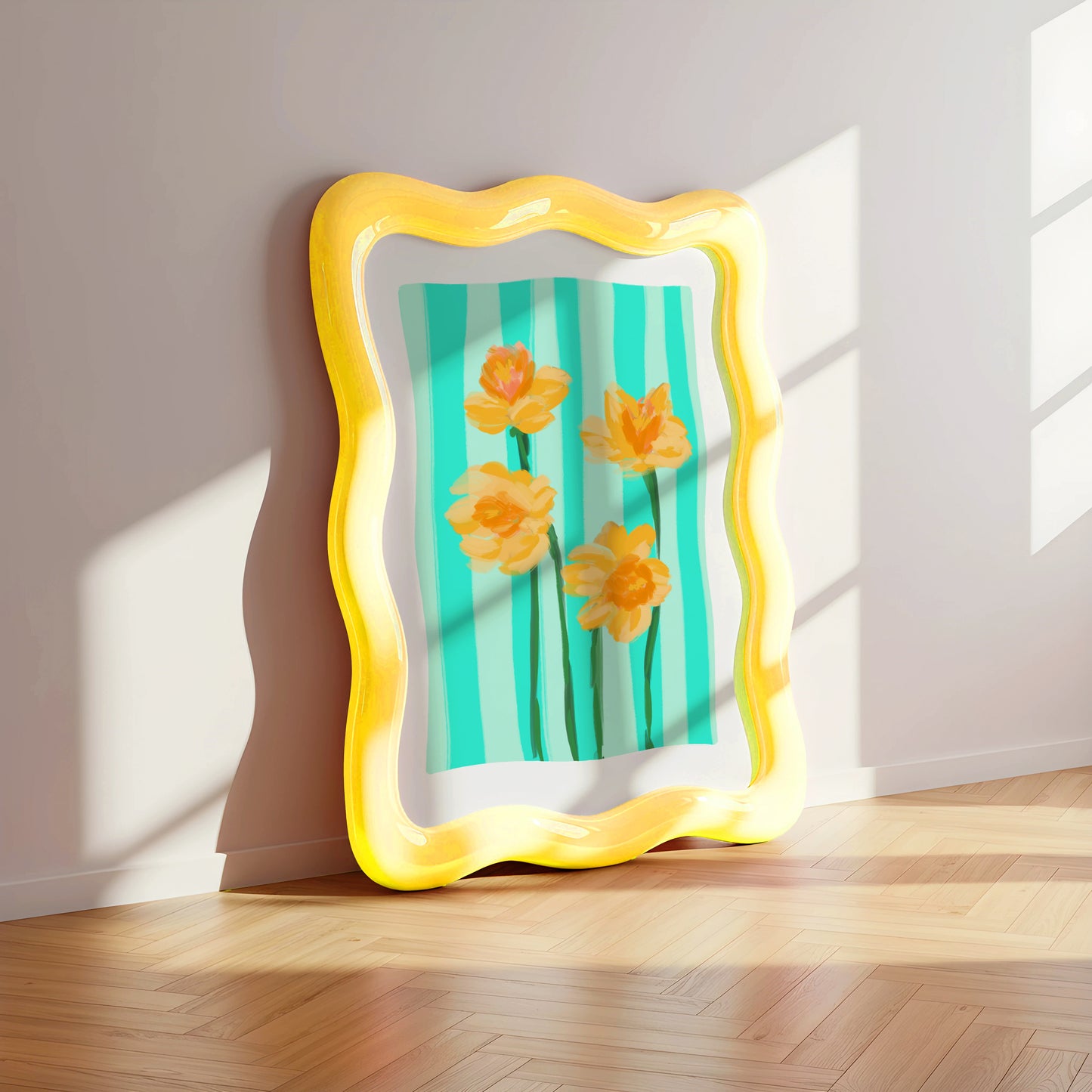 December Birth Flower / Floral Art Print