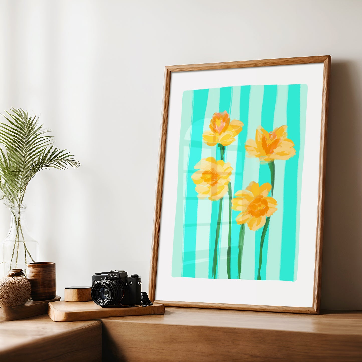 December Birth Flower / Floral Art Print