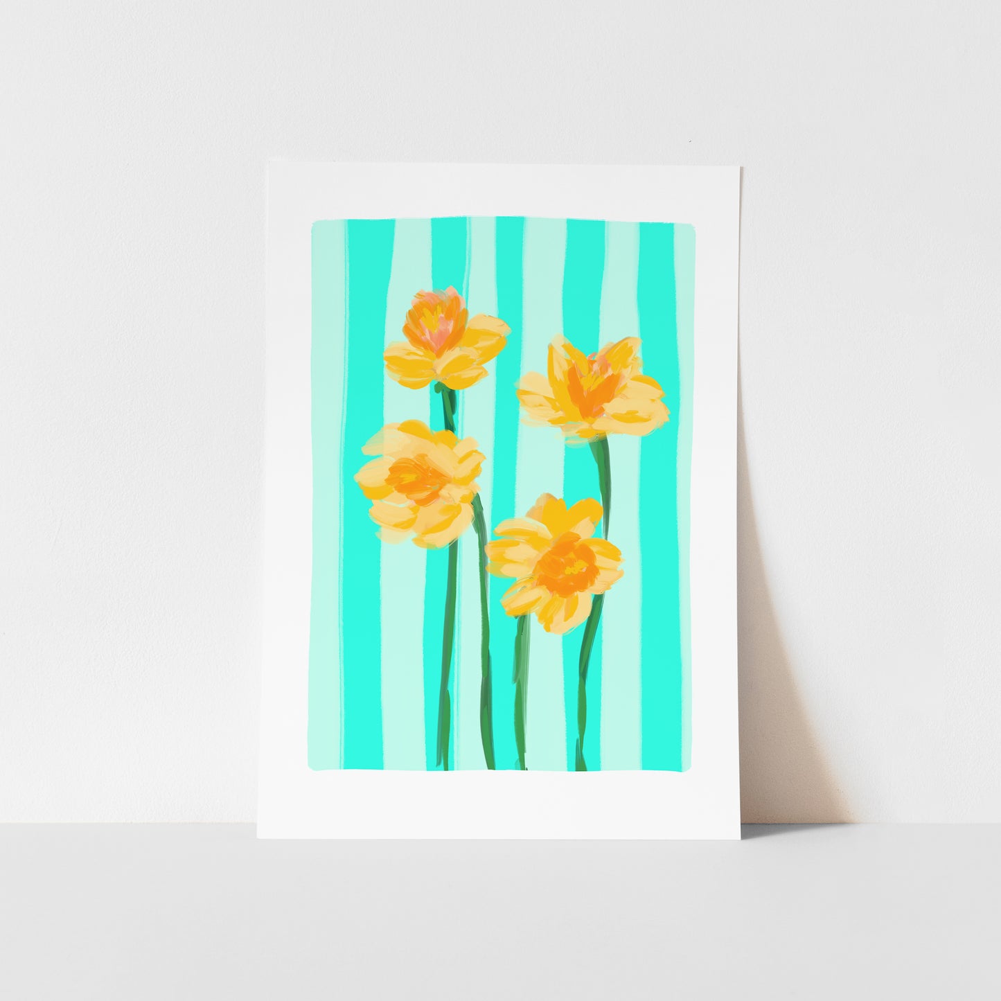 December Birth Flower / Floral Art Print