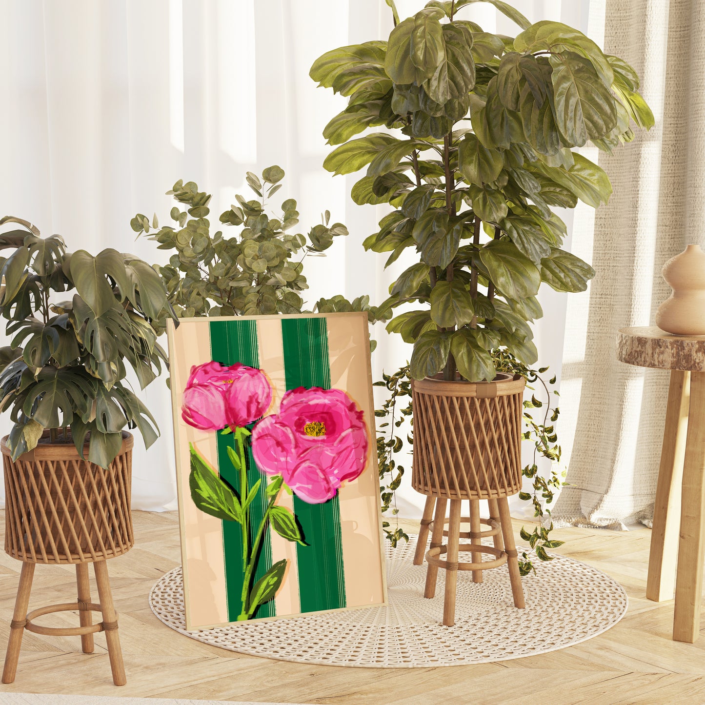 NEW November Birth Flower / Floral Art Print