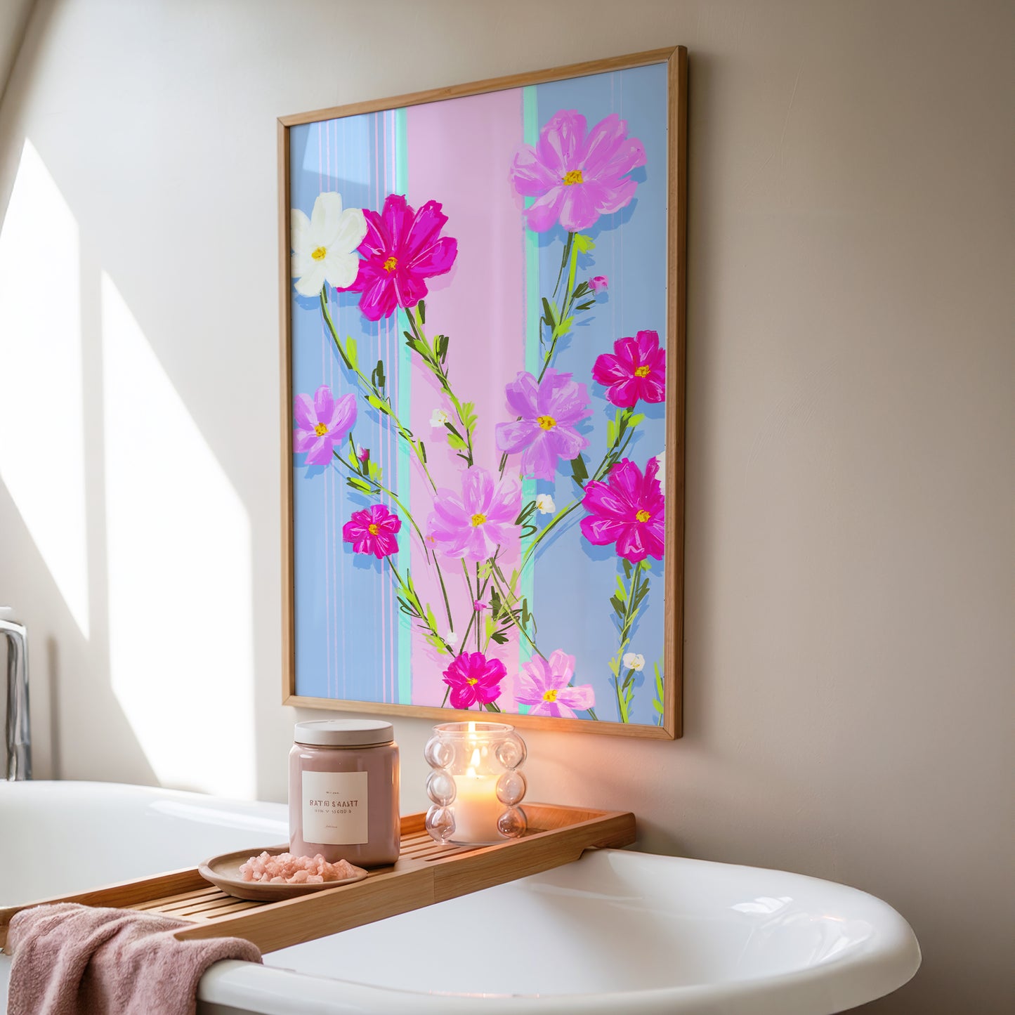 NEW October Birth Flower / Floral Art Print