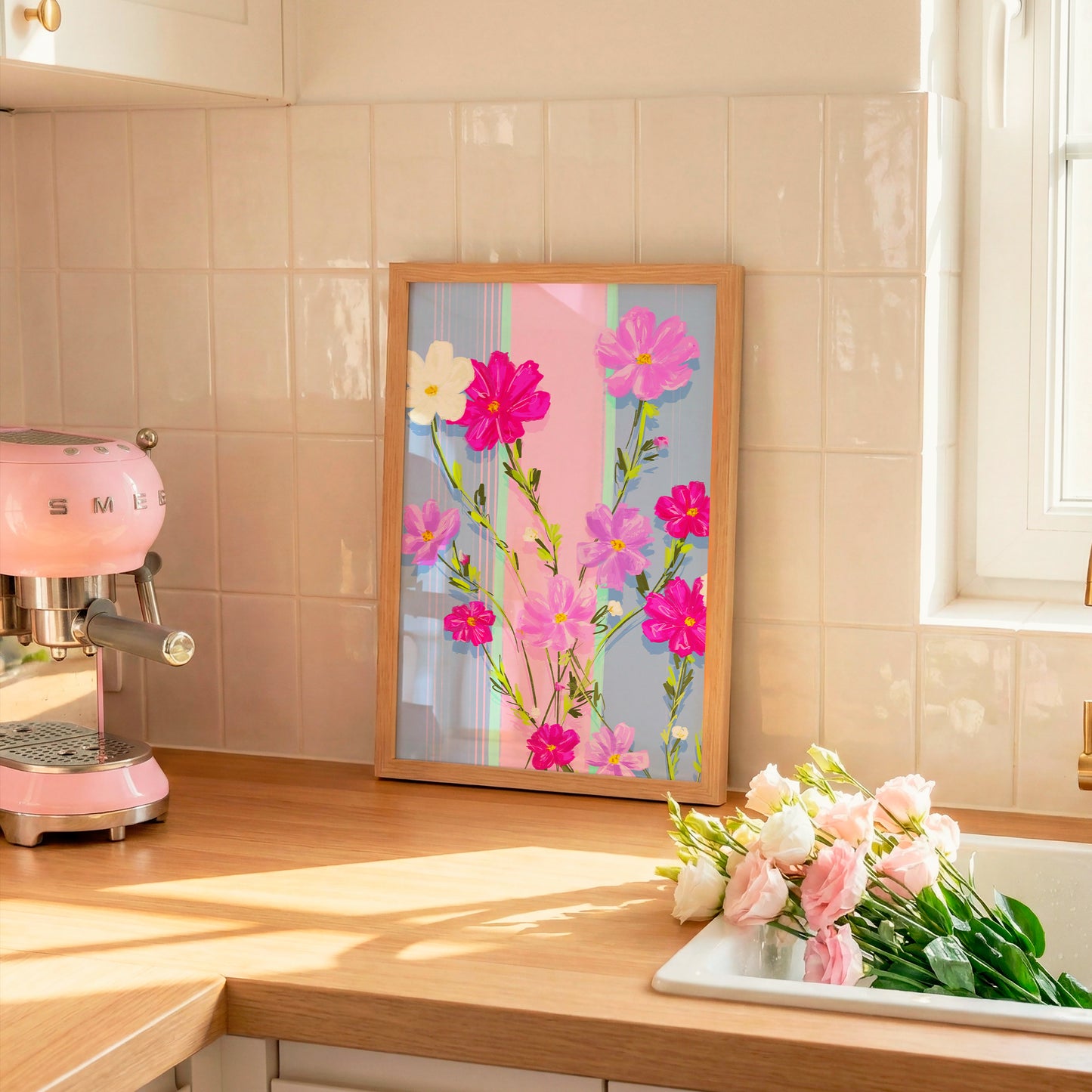 NEW October Birth Flower / Floral Art Print