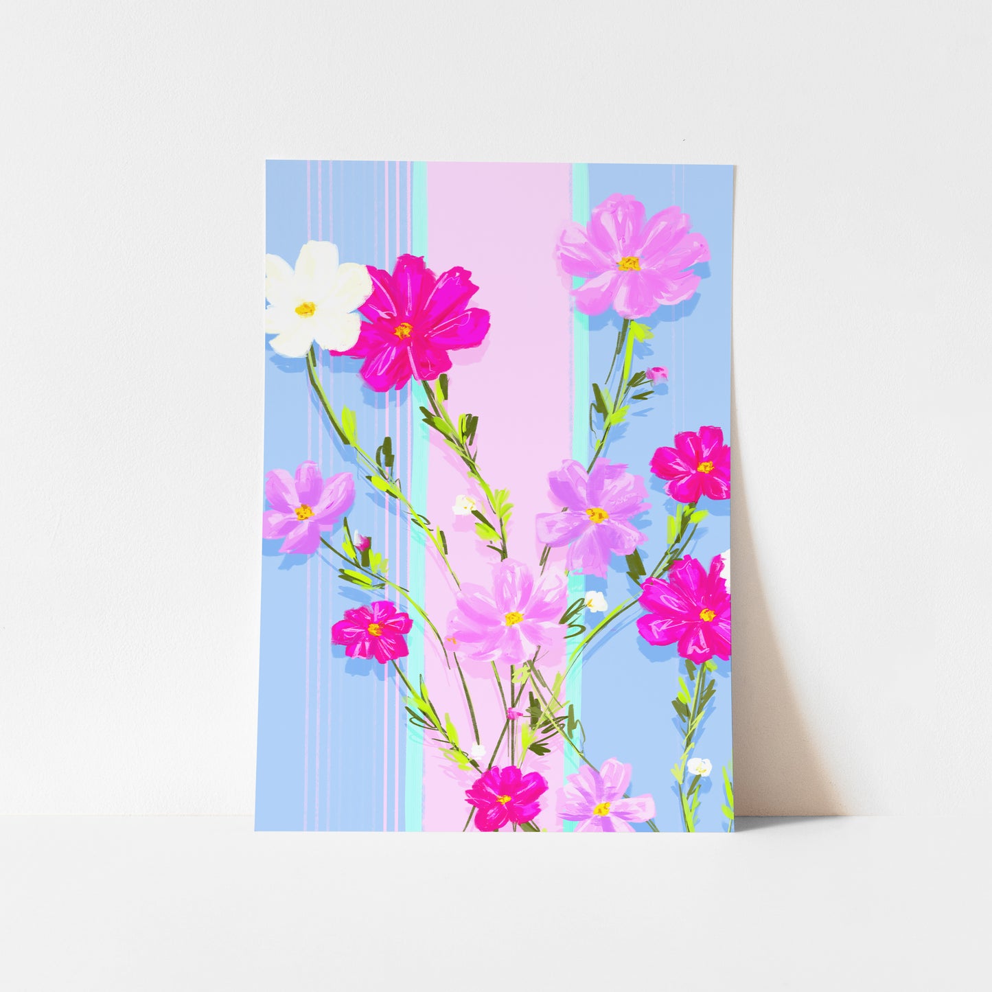 NEW October Birth Flower / Floral Art Print