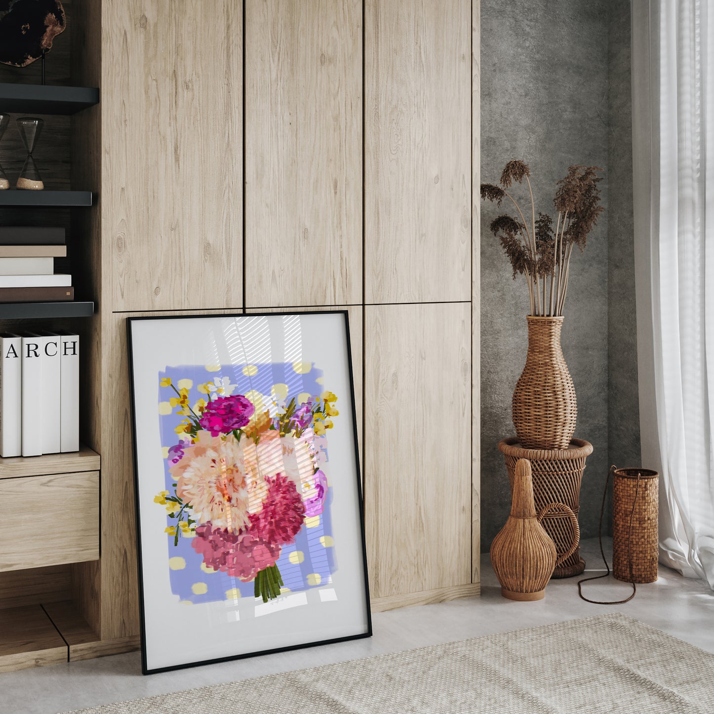 Flower Bouquet 13 / Floral Art Print