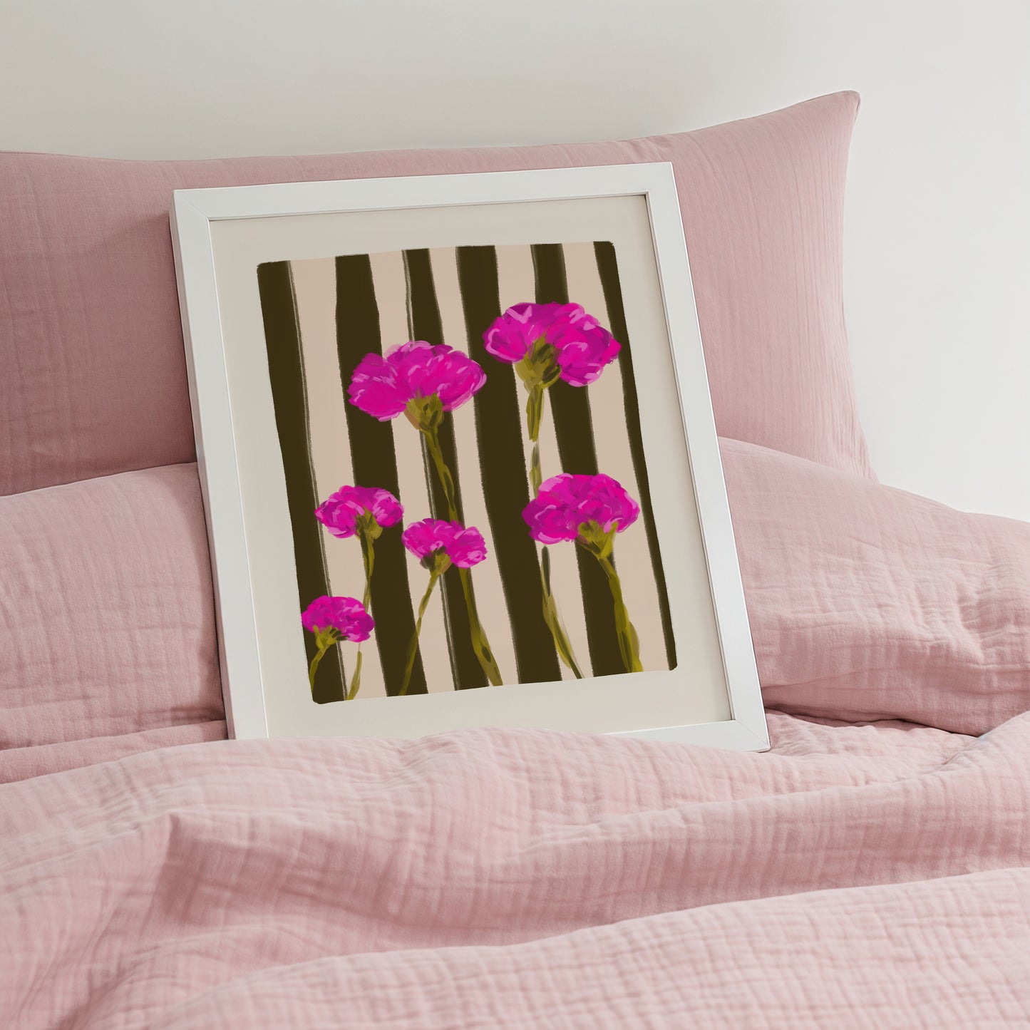 January Birth Flower / Floral Art Print