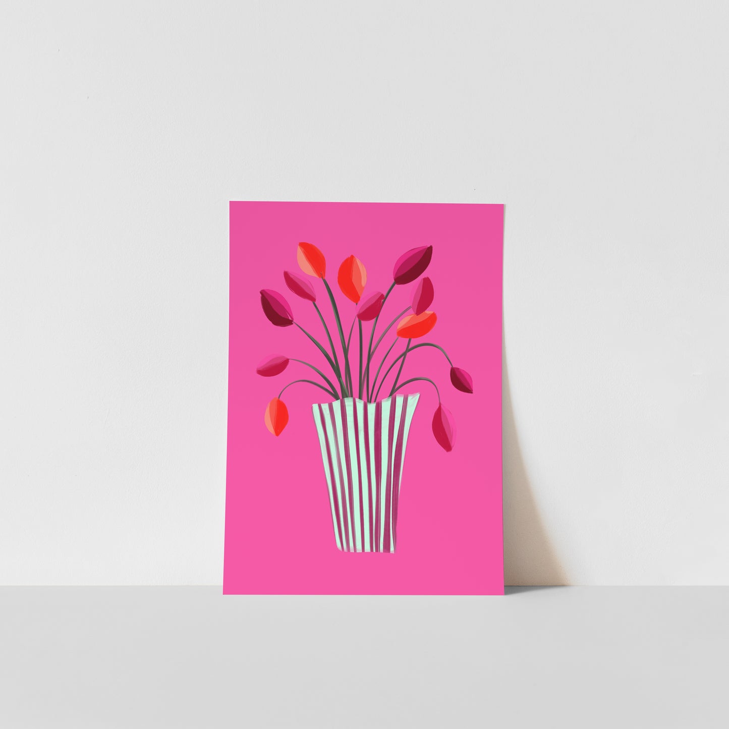 Tulips / Floral Art Print