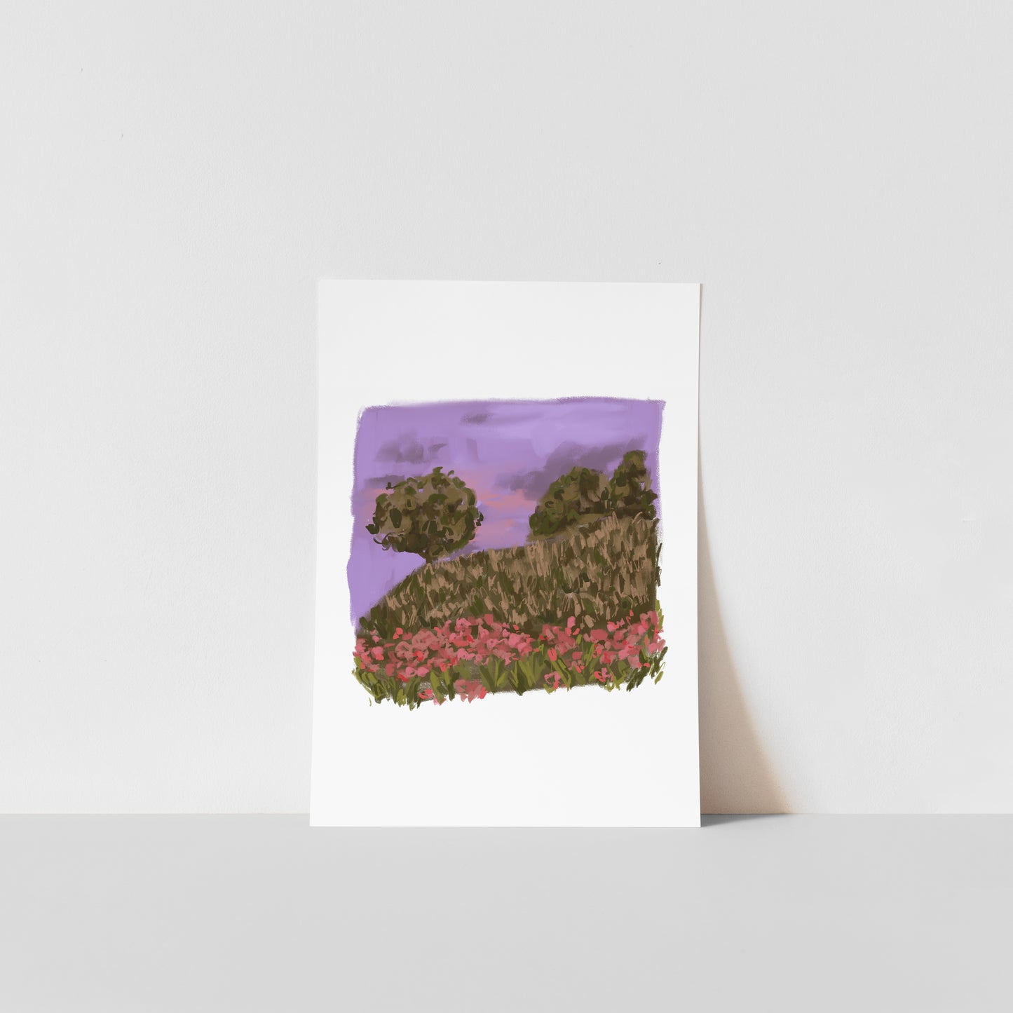 Poppy Fields / Nature Art Print