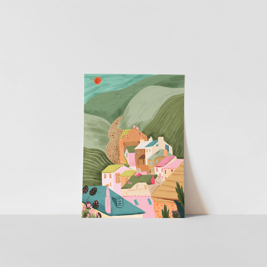 Port Iisac / Cornwall Art Print