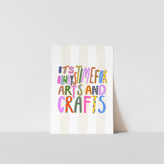 Arts And Crafts / Kids Art Print