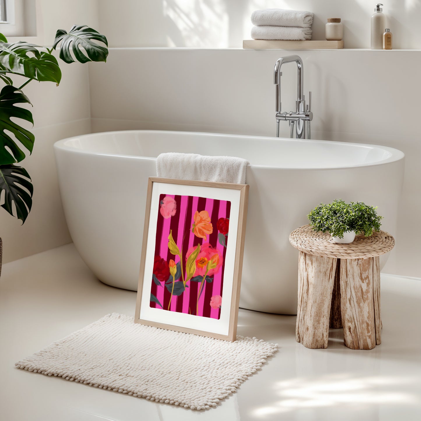 June Birth Flower / Floral Art Print