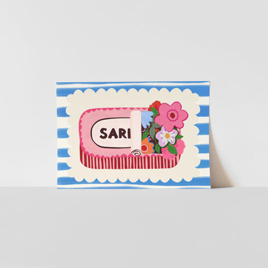 Sardine Tin / Kids Art Print