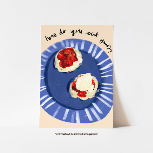 Scones Print