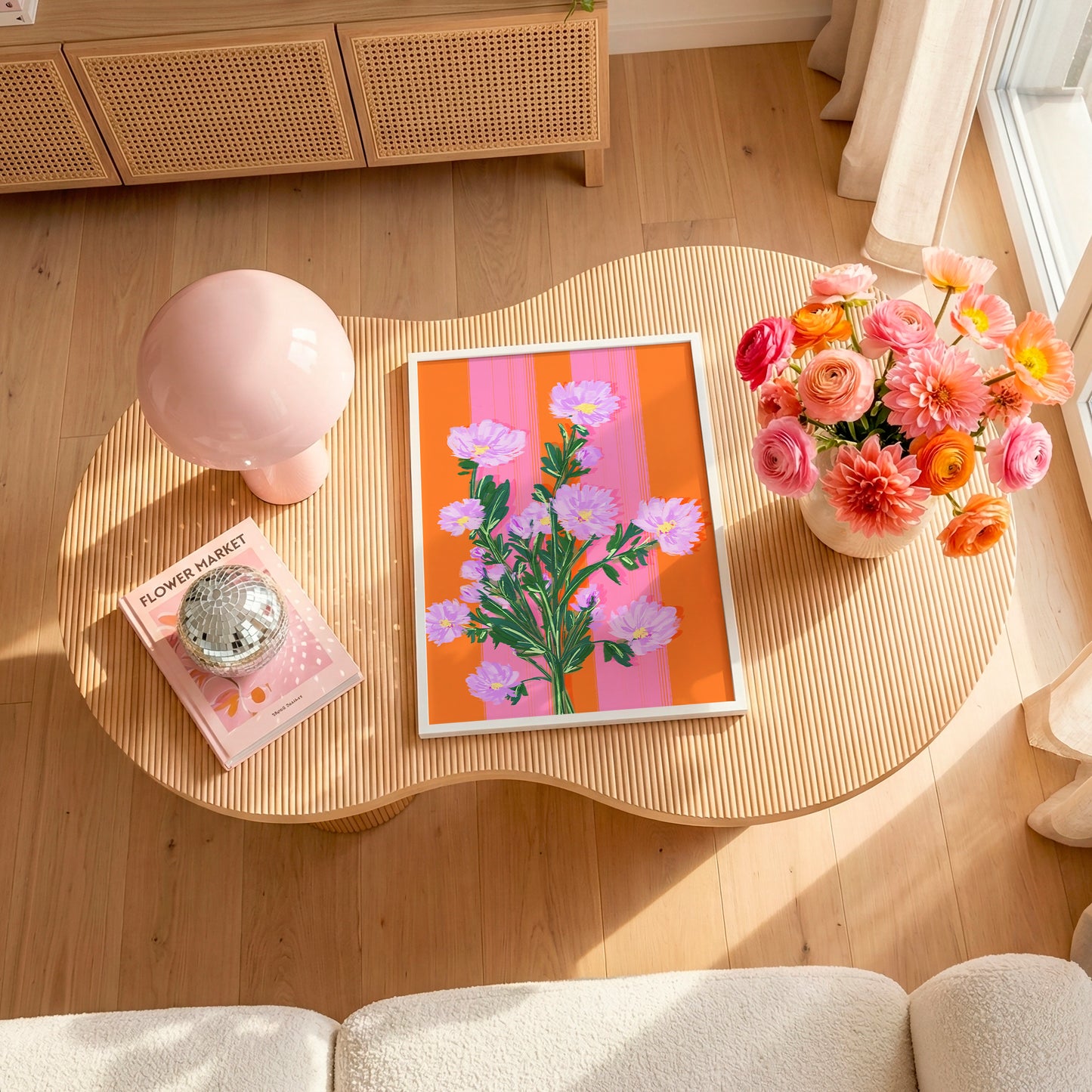 NEW September Birth Flower / Floral Art Print