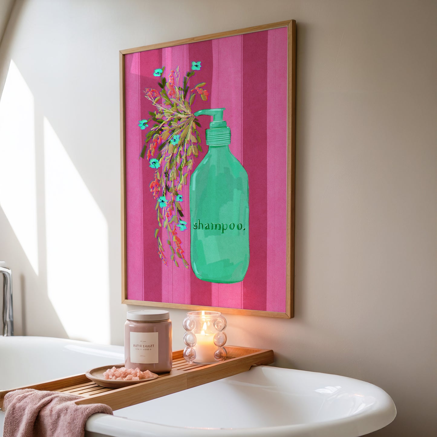 Shampoo / Bathroom Art Print