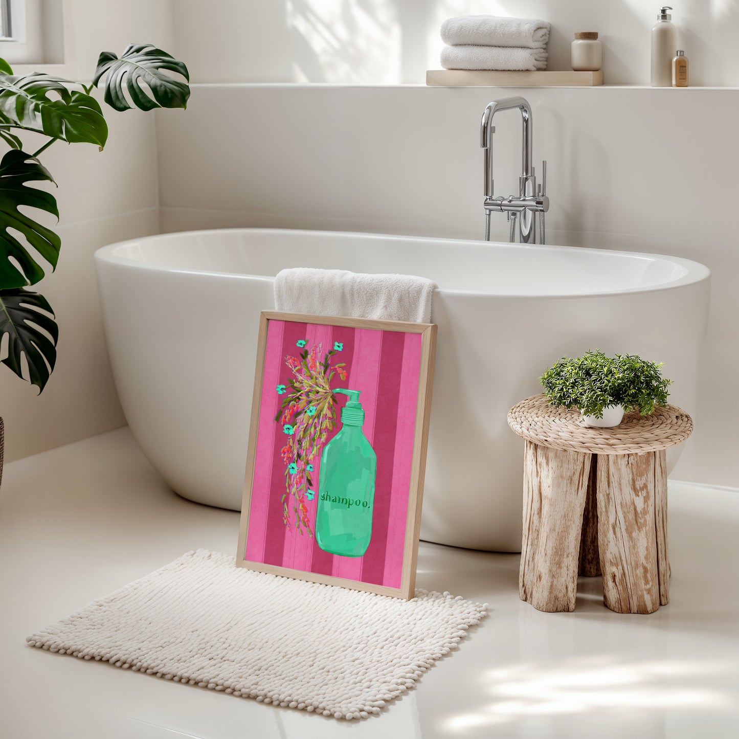 Shampoo / Bathroom Art Print