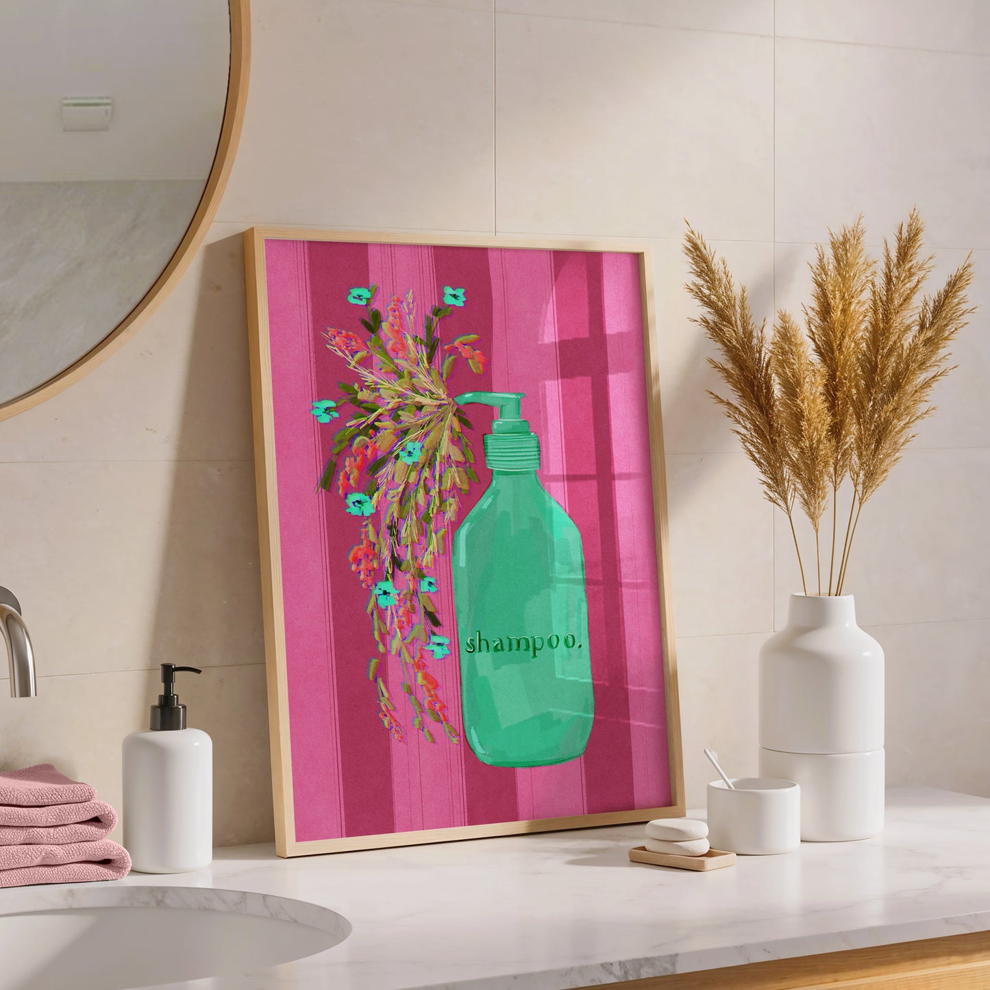 Shampoo / Bathroom Art Print