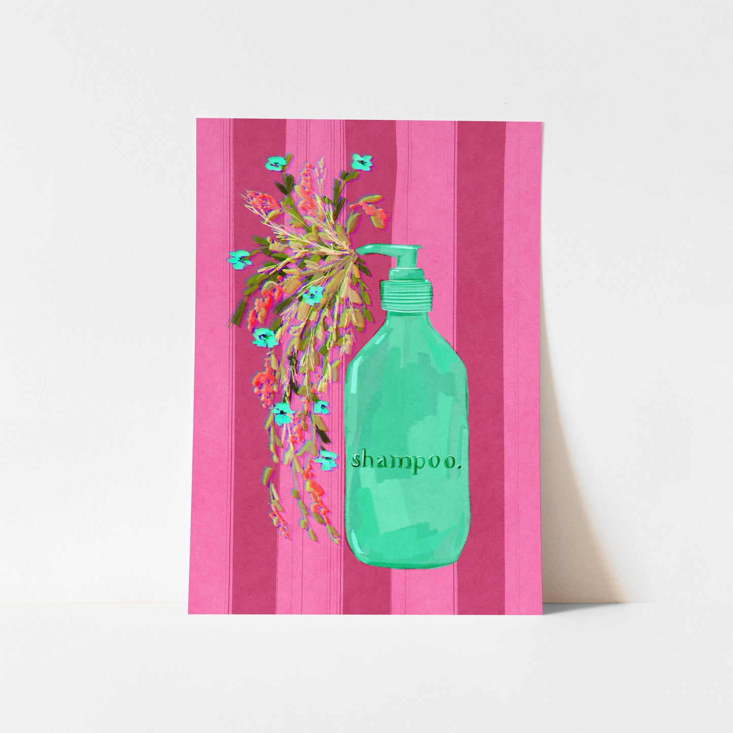 Shampoo / Bathroom Art Print