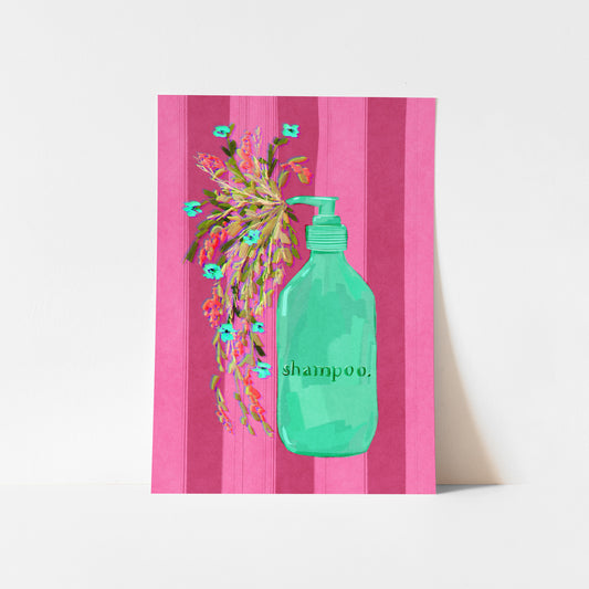 Shampoo / Bathroom Art Print