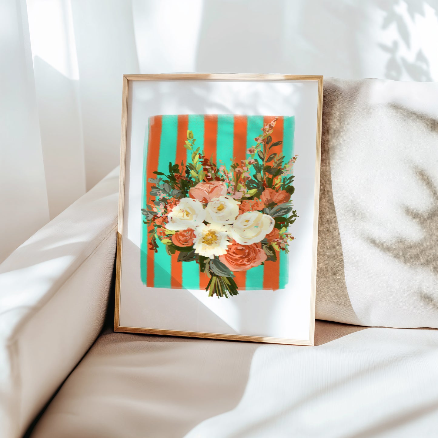 Flower Bouquet 14 / Floral Art Print