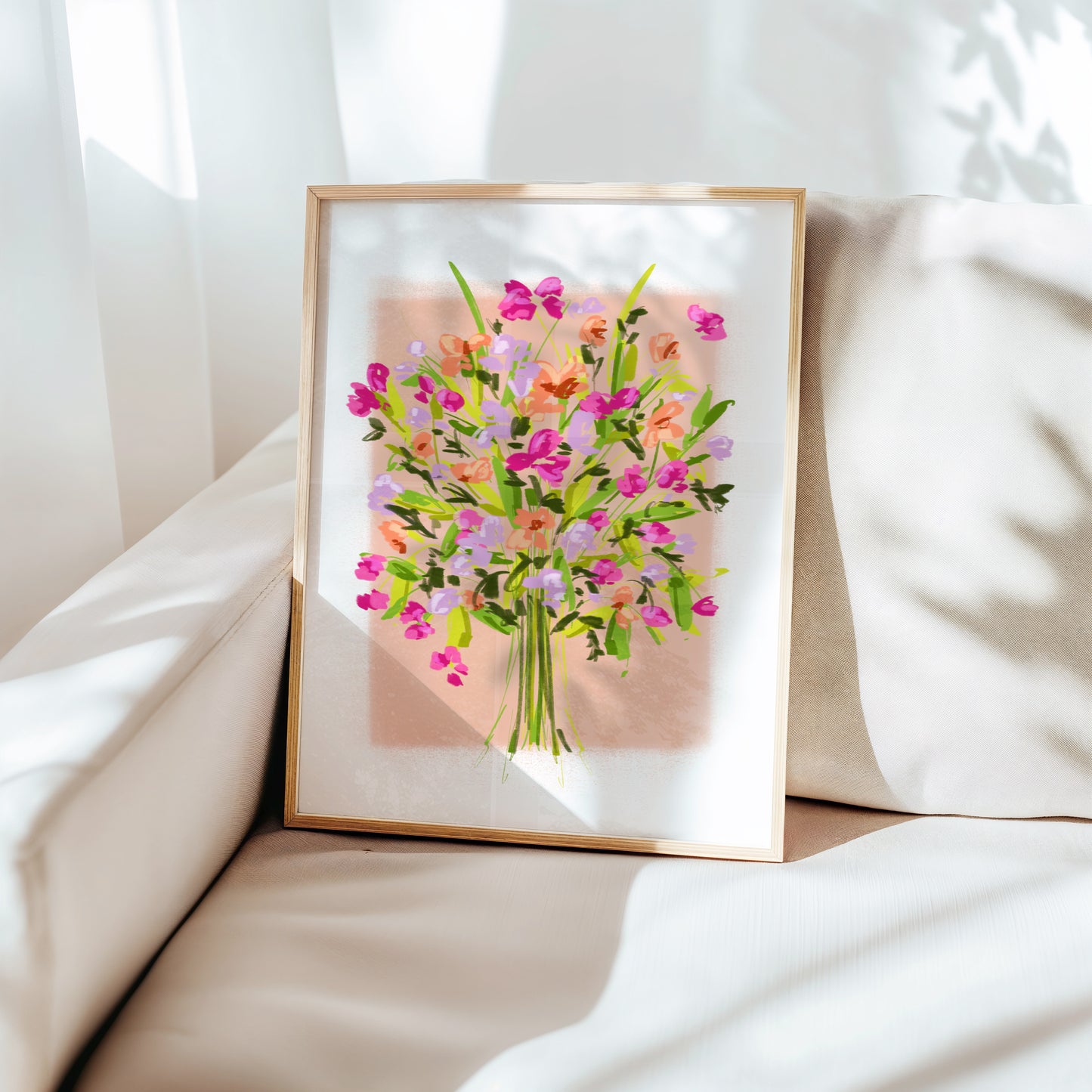 Flower Bouquet 11 / Floral Art Print