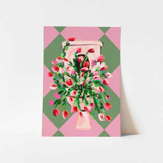 Toilet / Bathroom Art Print