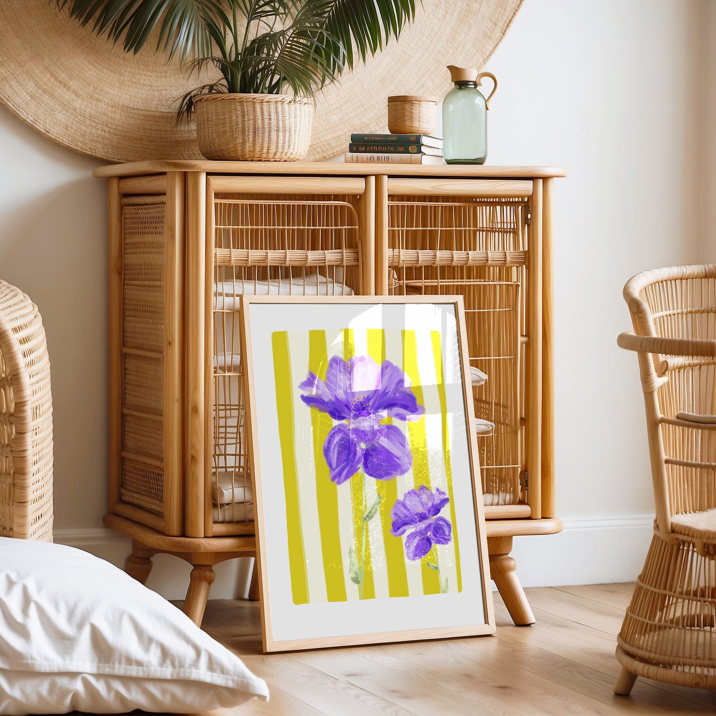 February Birth Flower / Floral Art Print