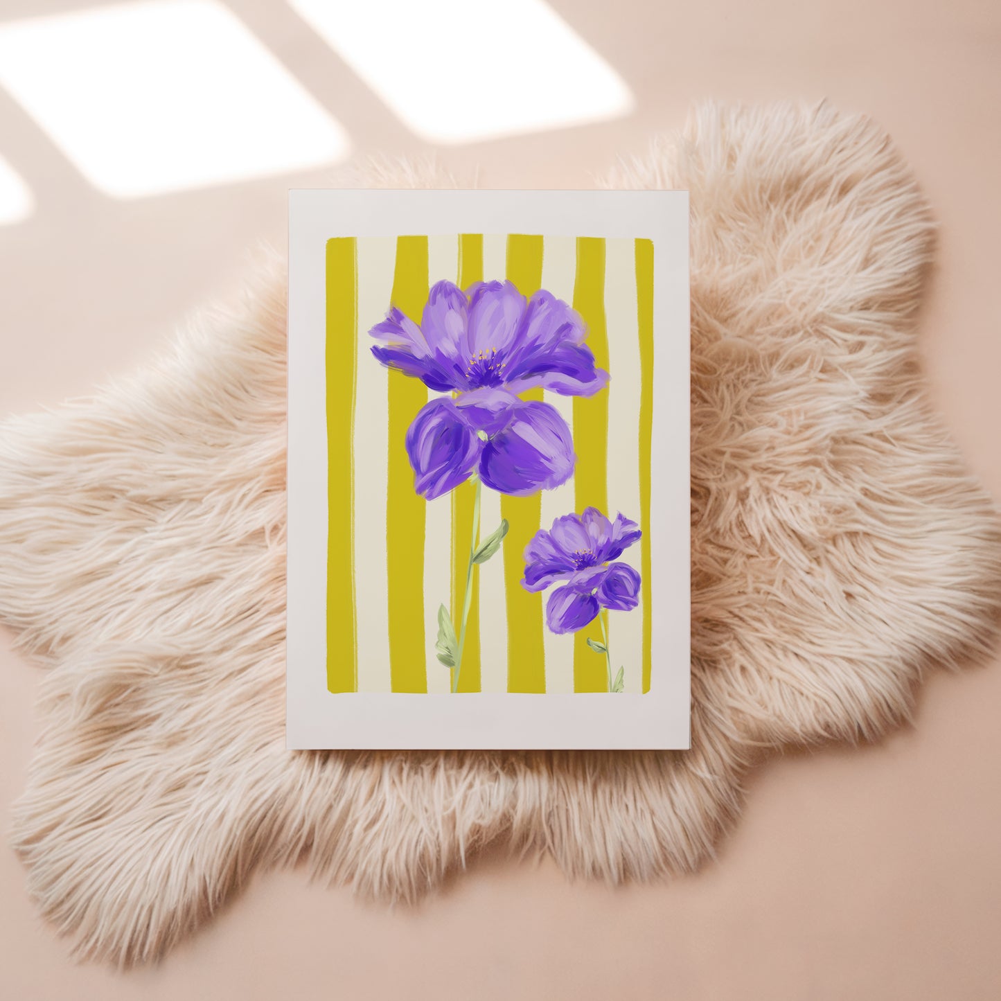 February Birth Flower / Floral Art Print