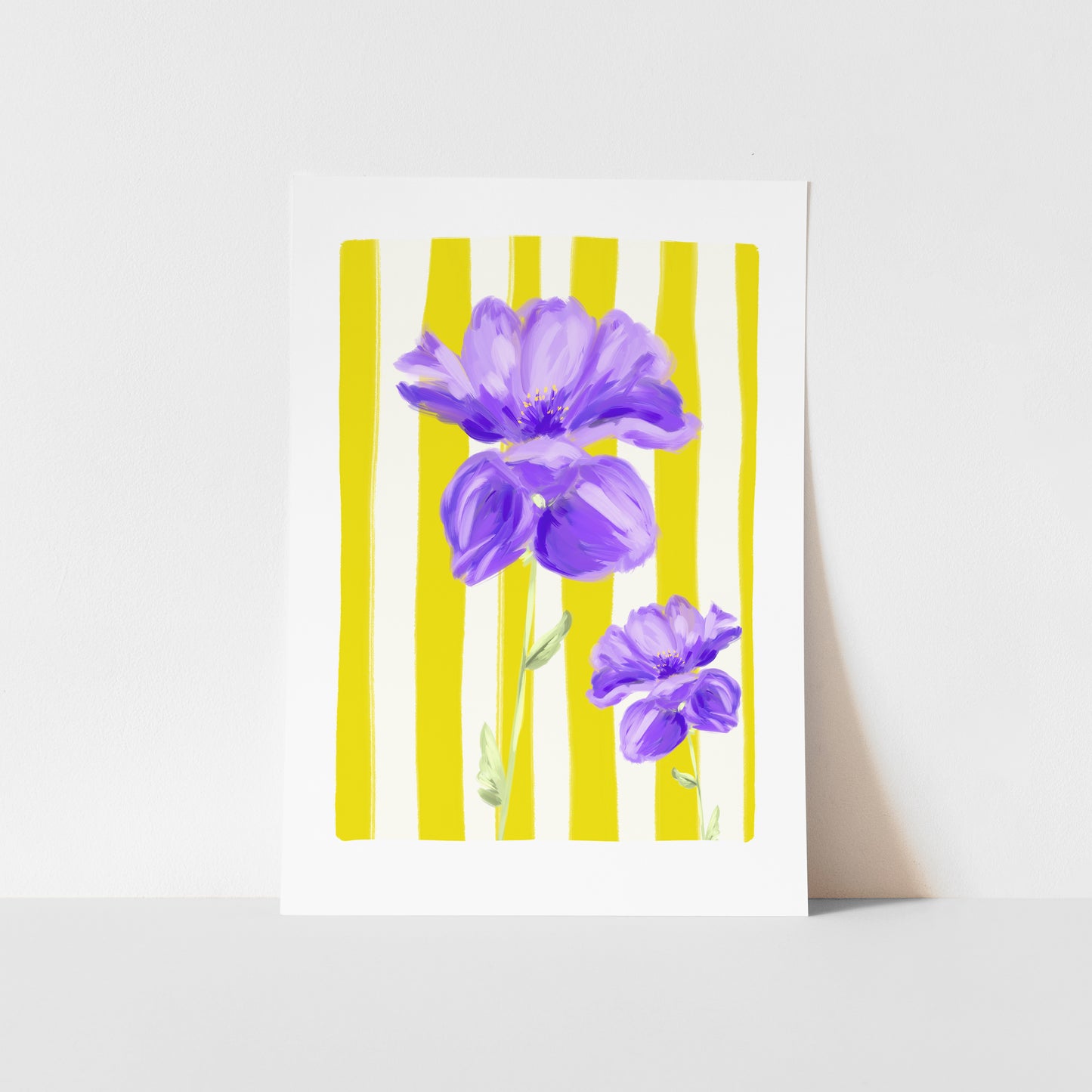 February Birth Flower / Floral Art Print