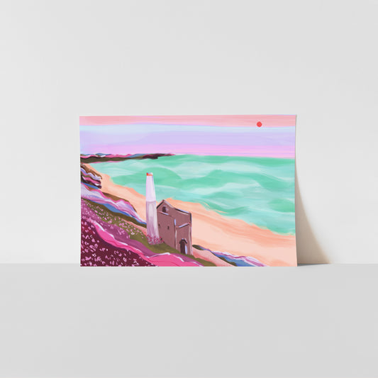 Wheal Coates / Cornwall Art Print