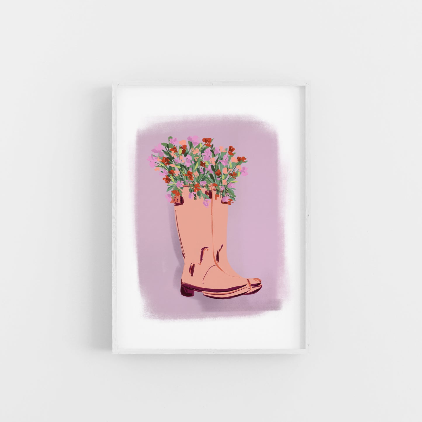 Wellies / Winter Art Print