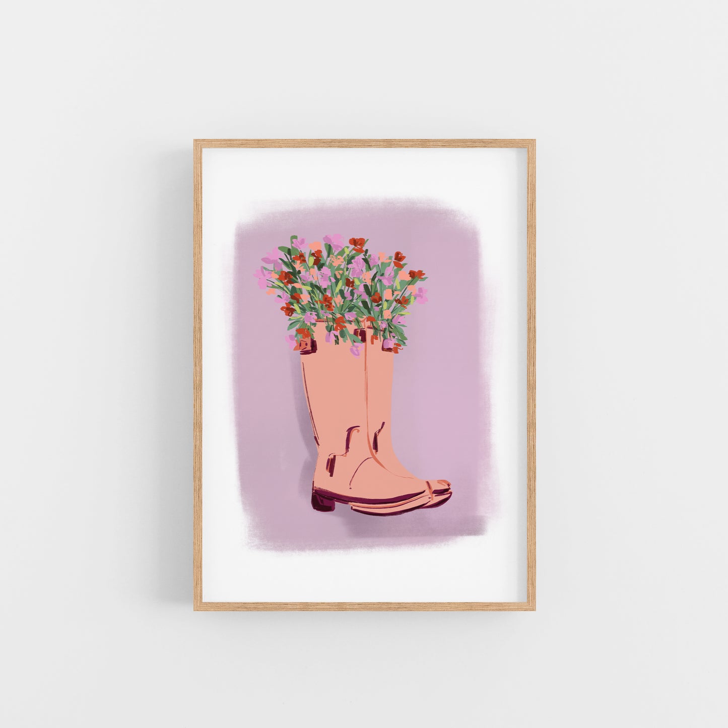 Wellies / Winter Art Print